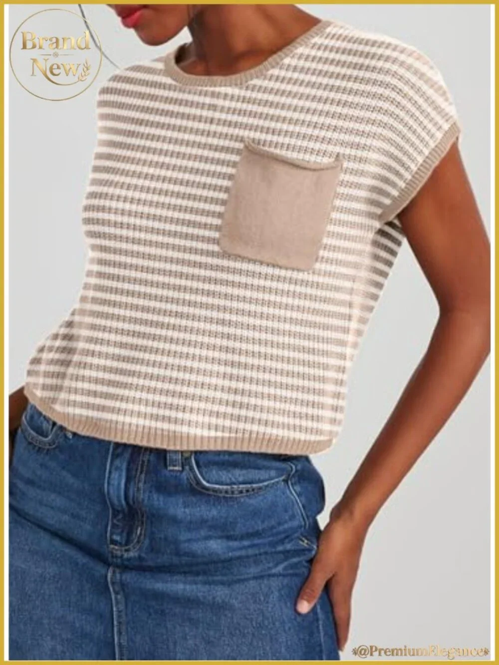 Women's Casual Short Sleeve Loose Tunic Pullover Sweater - Lightweight Knit